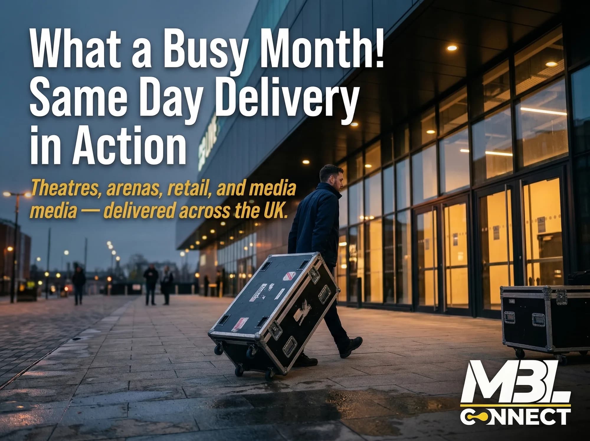 What a Busy Month! Same Day Delivery Services in Action Across the UK