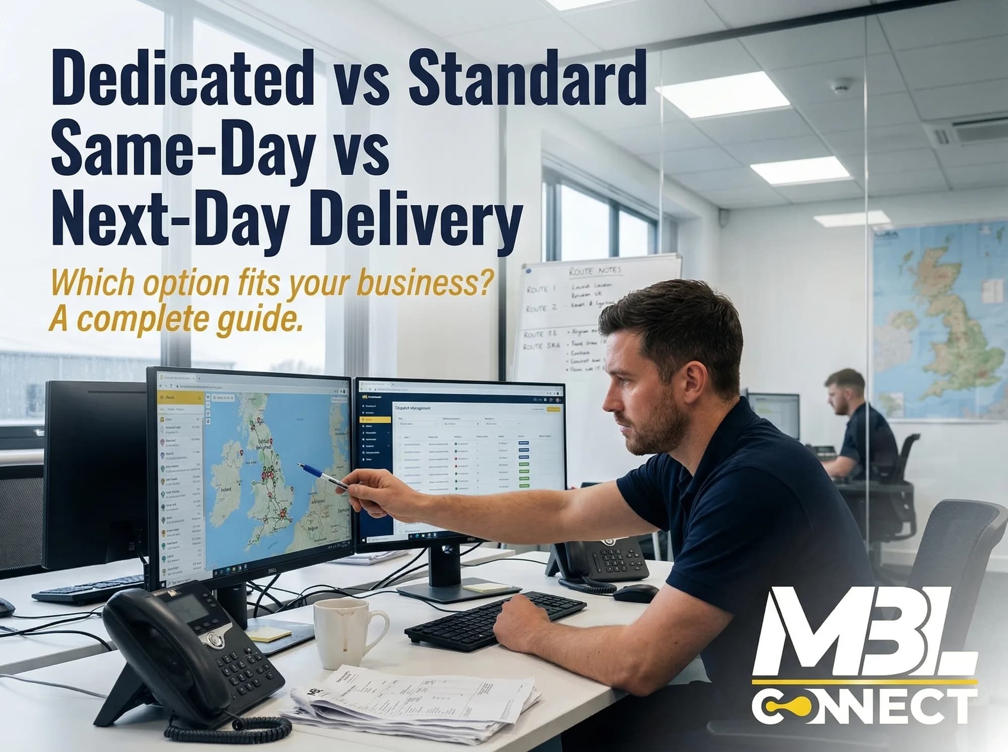 Dedicated Same-Day Delivery vs Standard Same-Day Delivery vs Next-Day Delivery: Which Option Fits Your Business?