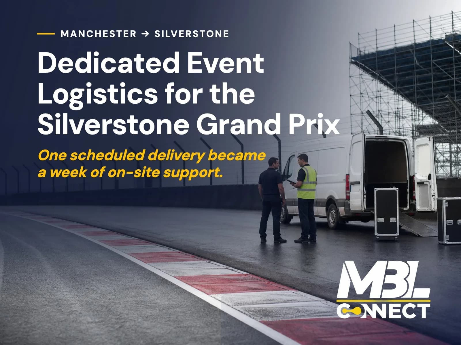 Dedicated Event Logistics for the Silverstone Grand Prix