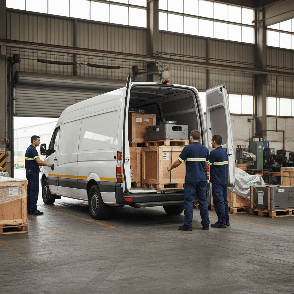 Professional courier team