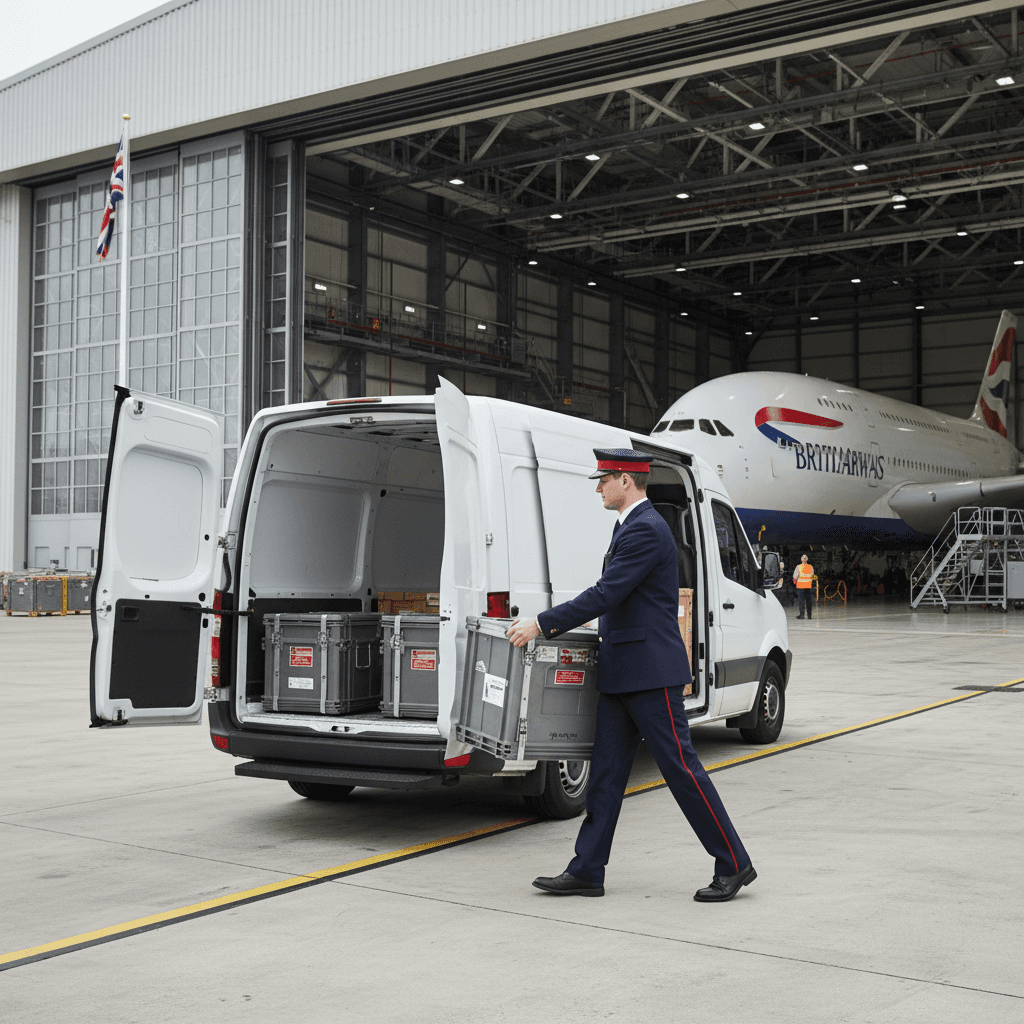 Aerospace logistics and component delivery